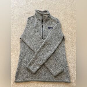 Patagonia 1/4 Zip Women’s Better Fleece in Heather Gray